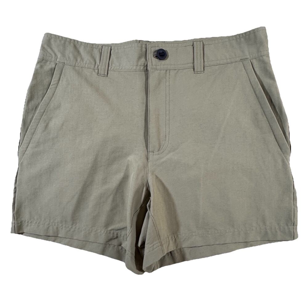Half Moon Threadworks Men’s Tan Chino Shorts Size 32